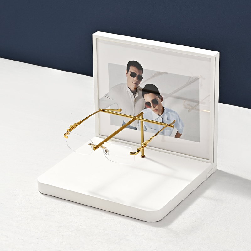 JS150 Myopia Glasses Sunglasses Display Props High-end Glasses Display Rack Optical Shop Storage Stand