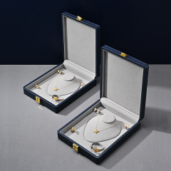 X070 Jewelry Storage Box PU leather Multifunctional Jewelry Box Ring Earring Necklace Storage Box
