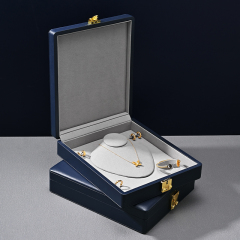 X070 Jewelry Storage Box PU leather Multifunctional Jewelry Box Ring Earring Necklace Storage Box