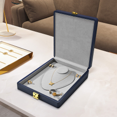 X070 Jewelry Storage Box PU leather Multifunctional Jewelry Box Ring Earring Necklace Storage Box