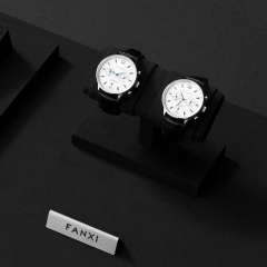 J006 Microfiber Bracelet Watch Holder Organizer Display Stand Watch Rack Jewelry Storage Props