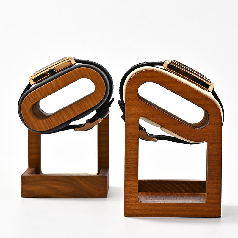 SM235 Customized Excellent Quality Watch Display Rack Counter Wood Watch Display Stands