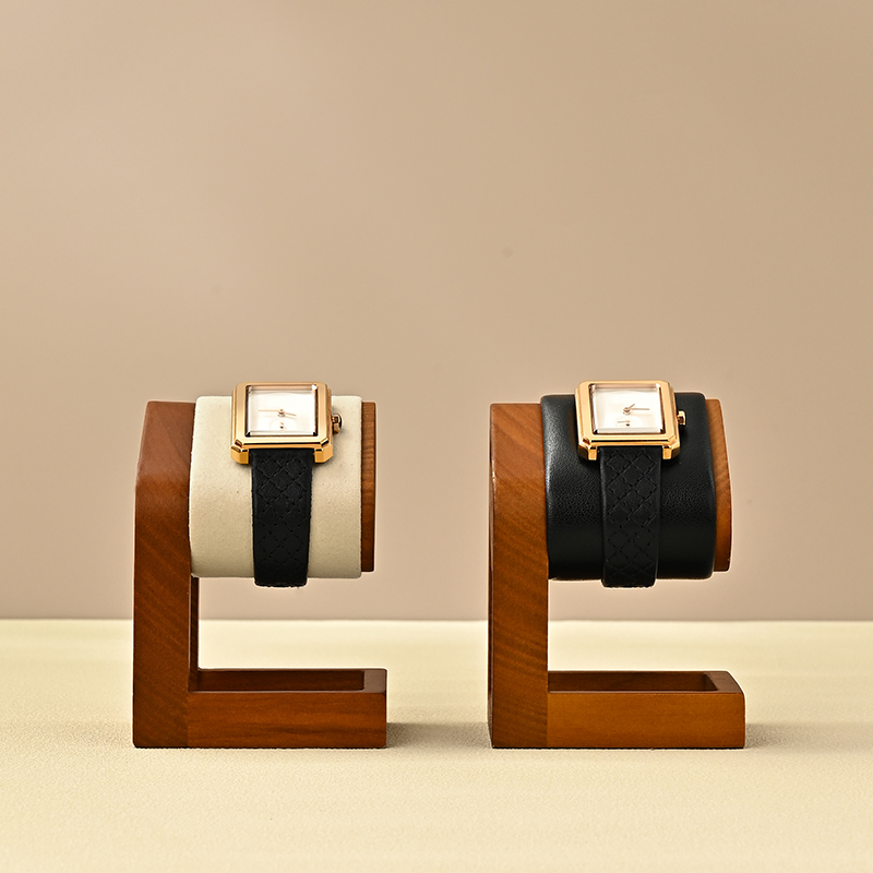 SM235 Customized Excellent Quality Watch Display Rack Counter Wood Watch Display Stands