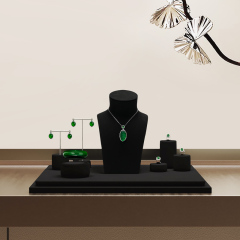 TT105 Stand Jewellery Showcase Necklace Ring Bracelet Earring Cabinet Counter Jewelry Display Set