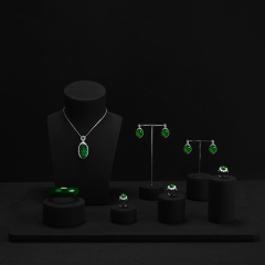 TT105 Stand Jewellery Showcase Necklace Ring Bracelet Earring Cabinet Counter Jewelry Display Set