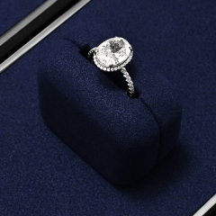 TT495 Newest Design Classic Luxury Custom Jewelry Showcase Set for Earrings Display Ring Necklace Jewelry Display Set