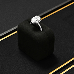 TT494 Wholesale Fashion Jewelry Display Set with Microfiber Ring Tray Jewellery Display Set