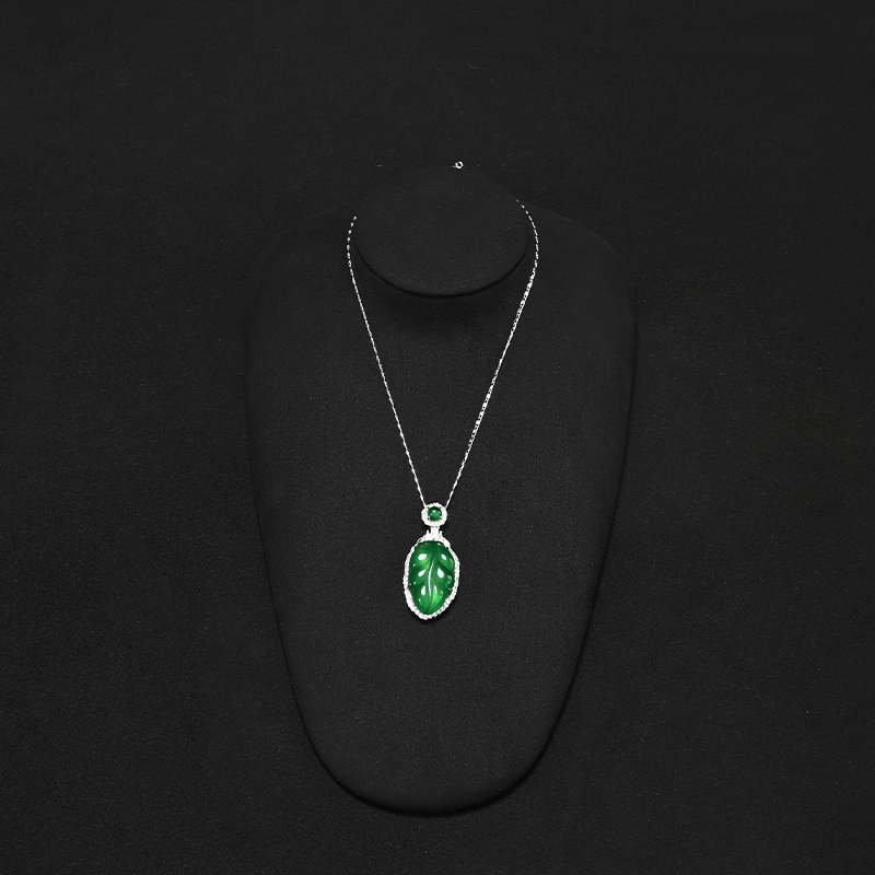 RX082 Wholesale Super Fiber Necklace Display Jewelry Display Stand for Luxury Pendant Jewellery Necklace Mannequins Bust