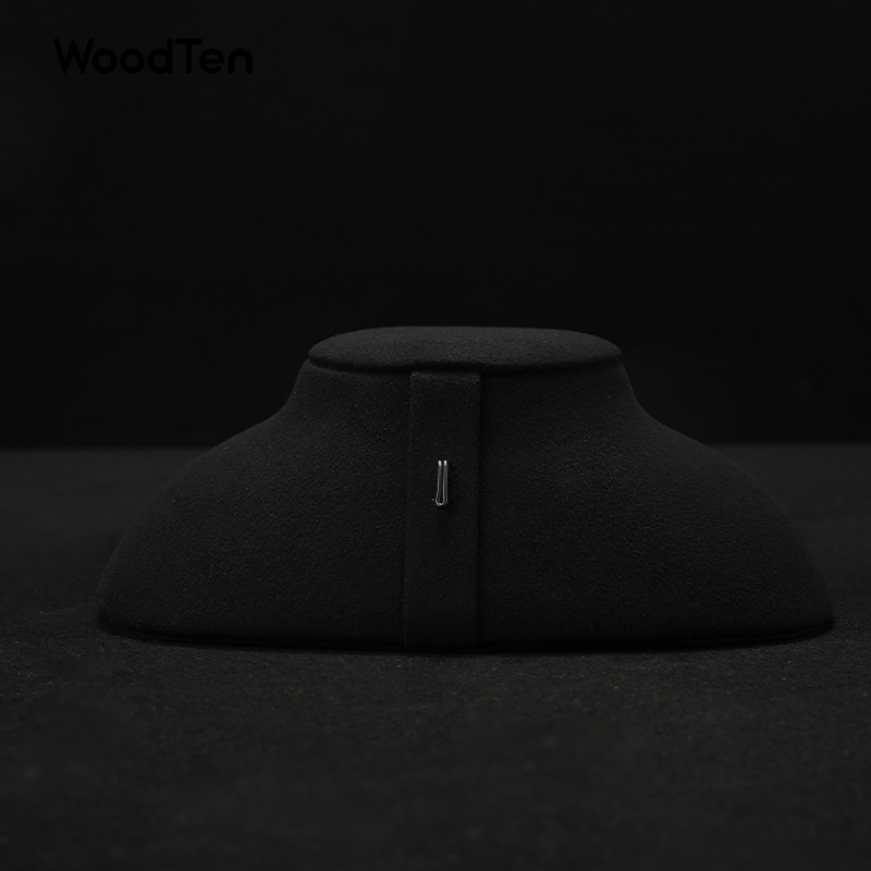 RX082 Wholesale Super Fiber Necklace Display Jewelry Display Stand for Luxury Pendant Jewellery Necklace Mannequins Bust