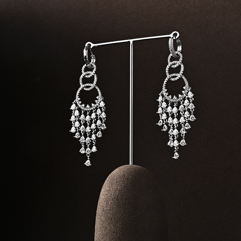 TT362 Jewellery Display Holder Custom Pendant Ring Display Prop Piercing Jewelry Counter Display for Jewelry Store