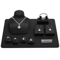 TT573 Wholesale Tess Jewelry Display Set Ring Necklace Earrings Bracelet Display Stand
