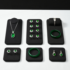 TT273 Luxury Wholesale Fashion DIY Metal Jewelry Display For Bracelet Necklace Ring Earring Watch Fancy Jewellery Display Set