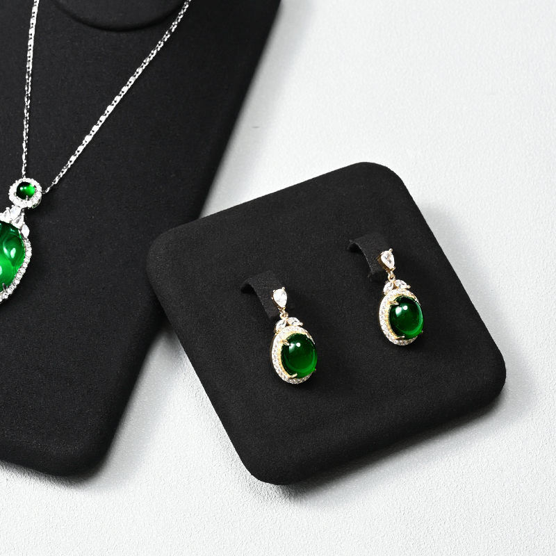TT273 Luxury Wholesale Fashion DIY Metal Jewelry Display For Bracelet Necklace Ring Earring Watch Fancy Jewellery Display Set