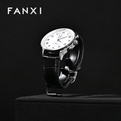 TT556 Luxury Black Microfiber Watch Display Stand for Watch Shop Window
