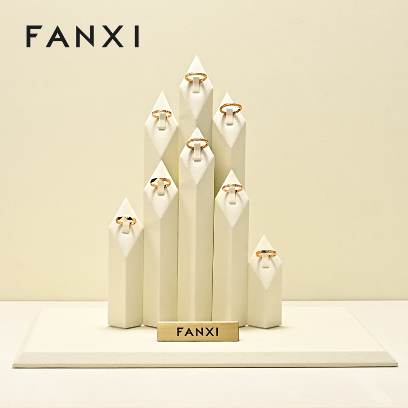 TT554 Fashion Luxury Jewelry Display Custom Jewelry Display Set
