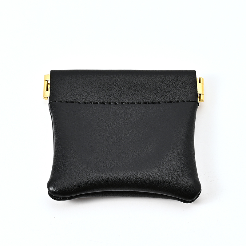 Custom Pu Leather Squeeze Storage Bag Luxury Waterproof Jewelry Packing Leather Pouch
