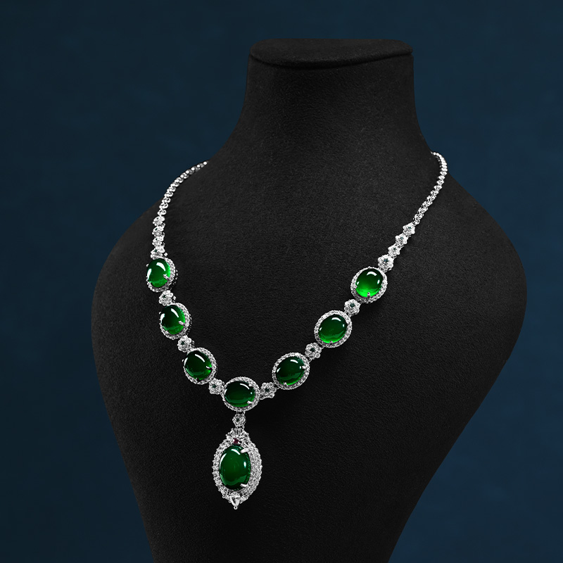 TT467 Custom Made Jewelry Mannequin Bust Stand Professional Jewelry Display Stand for Store