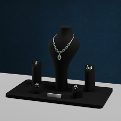 TT467 Custom Made Jewelry Mannequin Bust Stand Professional Jewelry Display Stand for Store