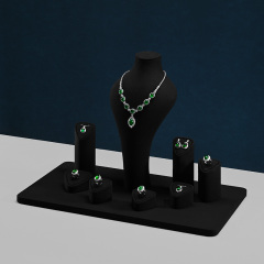 TT467 Custom Made Jewelry Mannequin Bust Stand Professional Jewelry Display Stand for Store