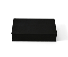 Hot Luxury Magnetic Gift Box Luxury Jewelry Box Pink Black Suede Ring Box