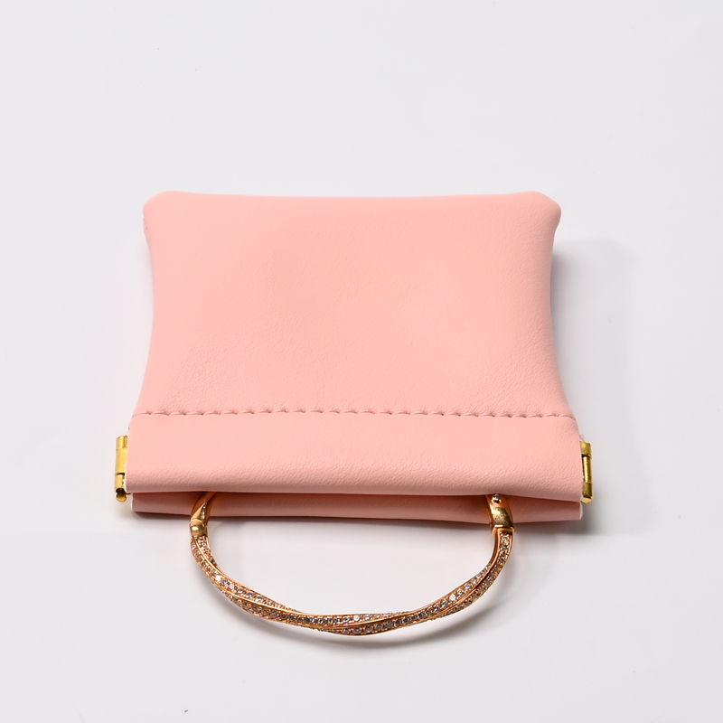 Pu Leather Storage Bag Luxury Waterproof Jewelry Packing Leather Pouch Pocket Pouch