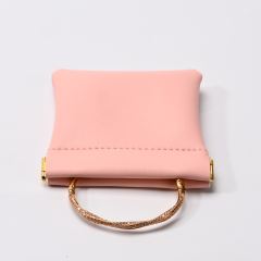 Pu Leather Storage Bag Luxury Waterproof Jewelry Packing Leather Pouch Pocket Pouch