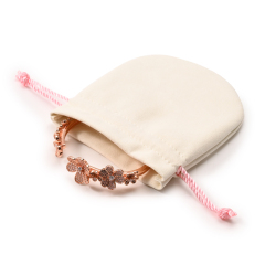 Jewelry Pouch Microfiber Suede Jewelry Pouch Earring Necklace Ring Bracelet Packaging
