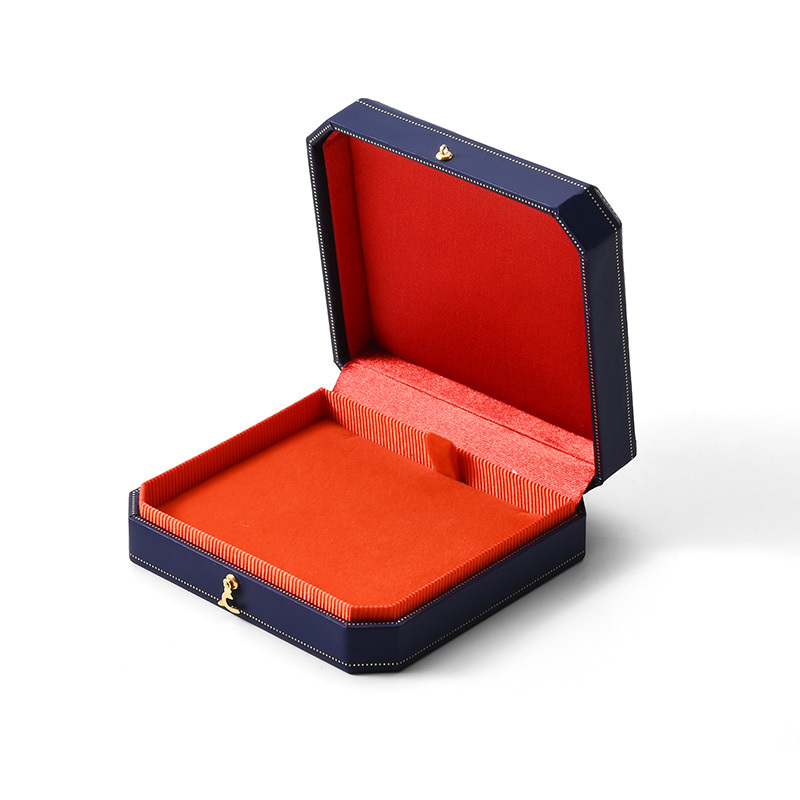 Custom Logo Jewellery Box Gift Jewelry Packaging Box Pendant Necklace Jewelry Box