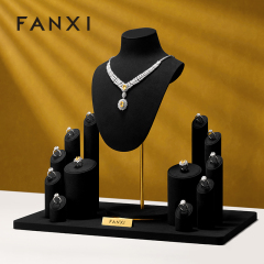 TT076 Custom Display Set for Ring Pedant Earring Necklace Jewelry Dislay Set