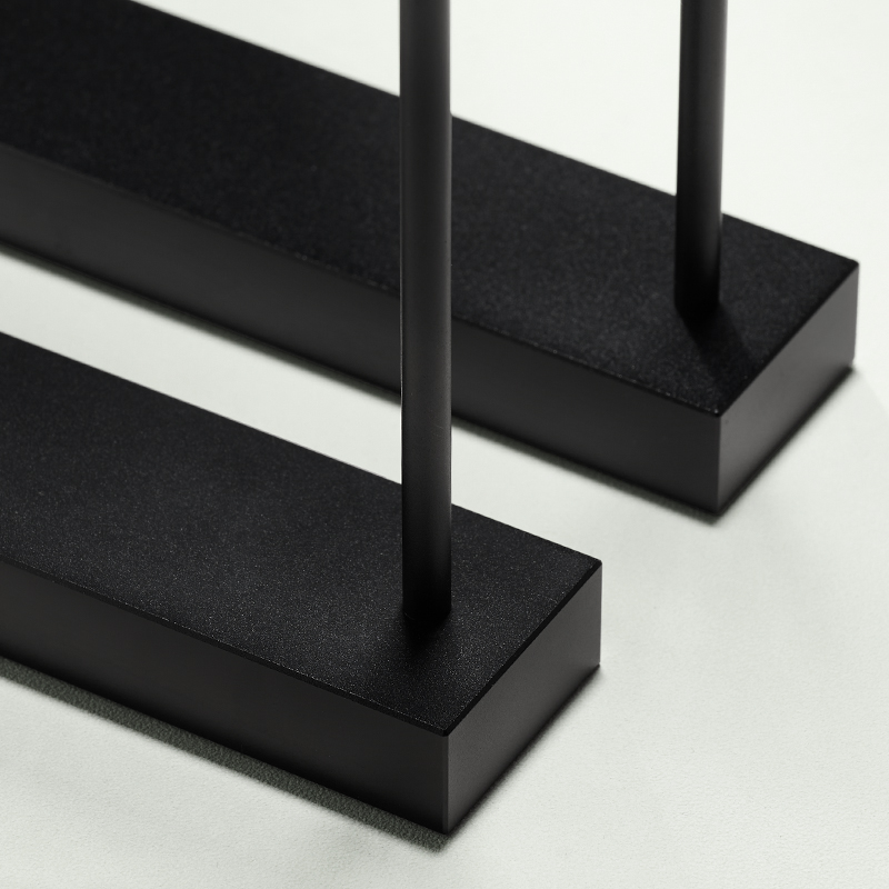 JS024 New Showcase Window Metal Earrings Jewelry Display Rack Customized Jewelry Storage Rack Bracelet Necklace Decoration Display Props