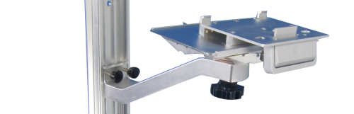 plug-in plate S-arm wall mount stand compatible for MIDRAY IMEC(without basket)