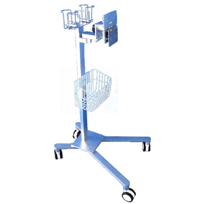 2021 medical computer trolly functional hospital cart working station trolley