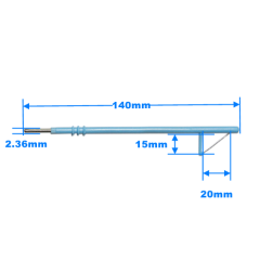 Electrosurgical Tungsten Circle electrode