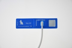 NIBP Cuff TPU Single Tube Veterinary Blue With 5 Size For Animals BP Cuff Hospital Patient Monitor Animals Use