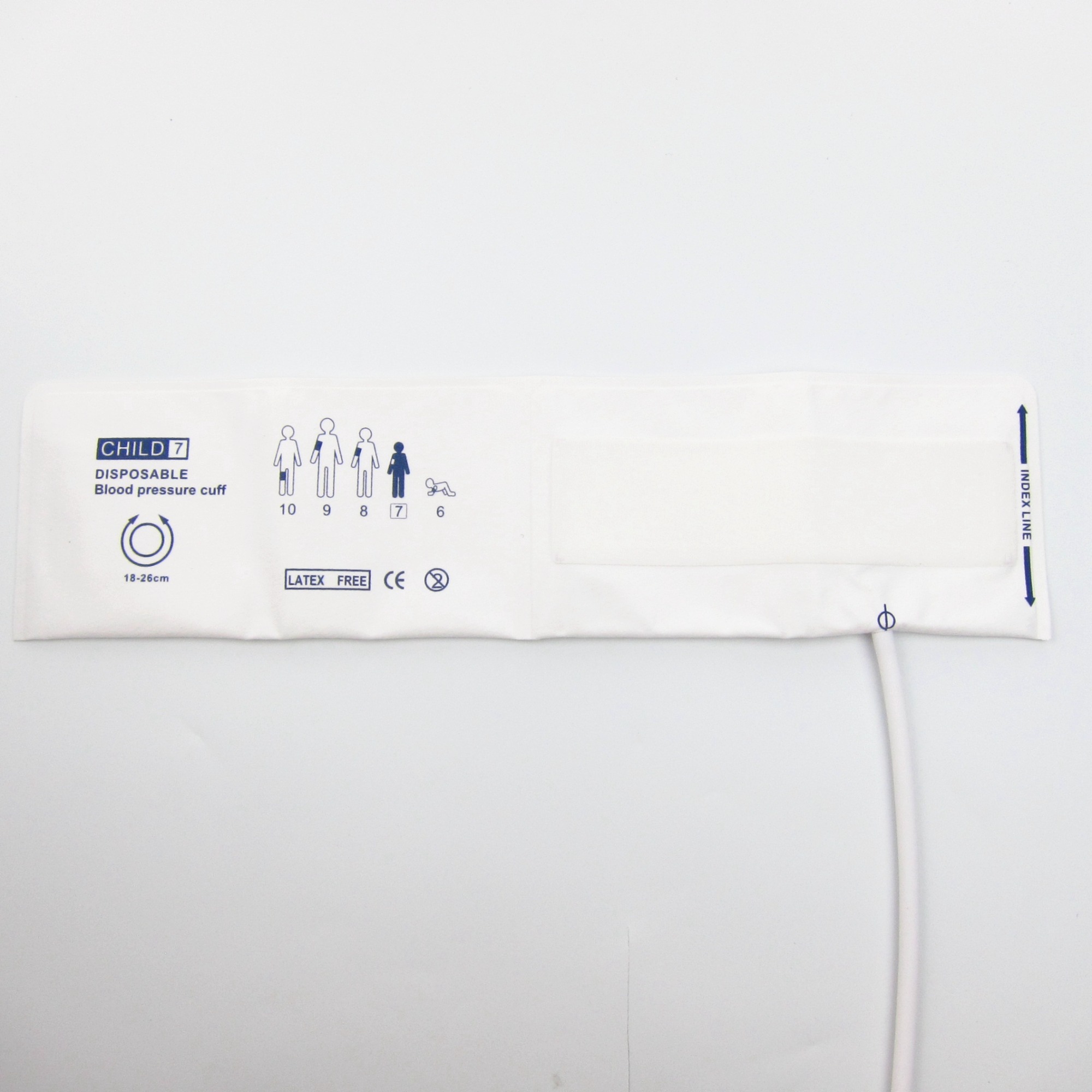 Disposable Non-woven Single Tube For Patient-monitor BP Cuff Hospital Patient Monitor Blood Pressure Cuff