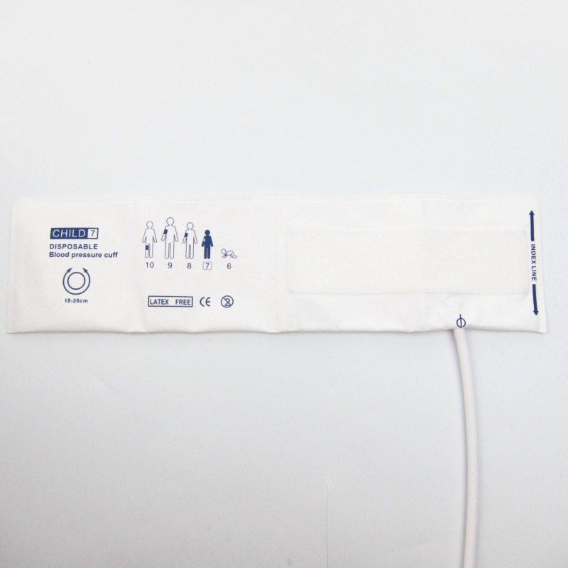 Disposable Non-woven Single Tube For Patient-monitor BP Cuff Hospital Patient Monitor Blood Pressure Cuff
