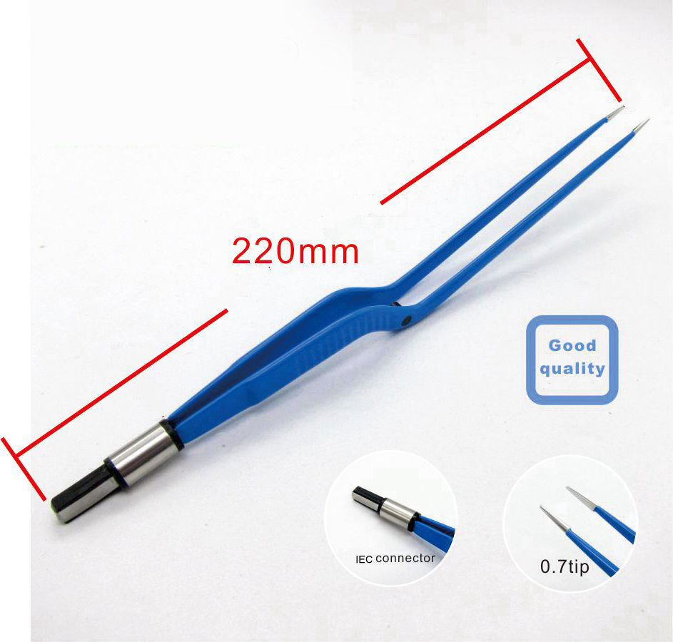 High quality EMI bipolar forceps stainless parts for electrosurgical unit leep knife IEC socket