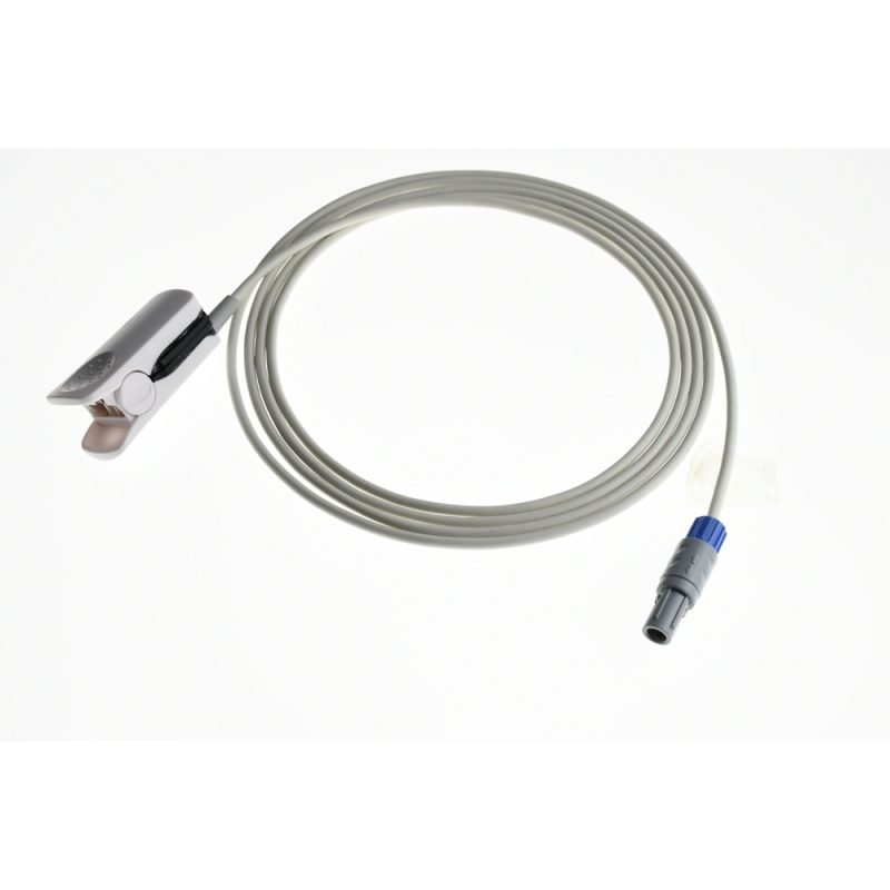Medical Long Cable SPO2 oxygen saustaion sensor compatible for MIDRAY MEC1000/2000,PM7000/8000/9000