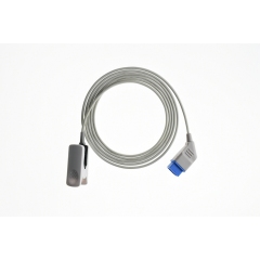 High Quality Medical Oxygen Probe SPO2 Sensor for Oxygen Saustaion Sensor For Nihon Kohden Square 14 Pin