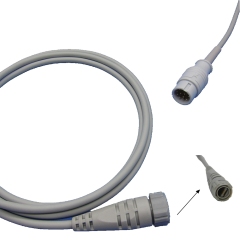 Factory supplier IBP Cable With Utah BD ABBOTT Edward Medex Connector For Comen 12pin IBP Adapter