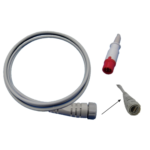 Hot sales IBP Cable With Utah BD ABBOTT Edward Medex Connector For Biolight A-Series IBP Adapter