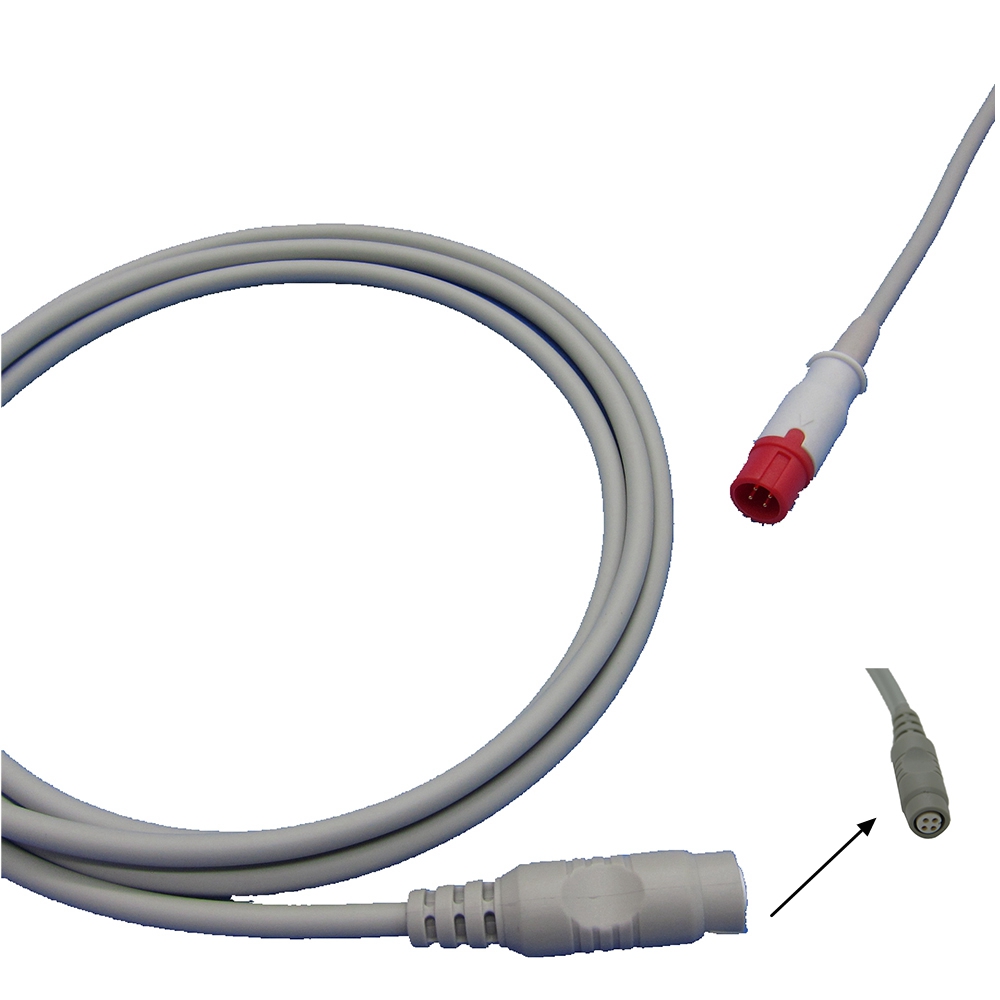 Hot sales IBP Cable With Utah BD ABBOTT Edward Medex Connector For Biolight A-Series IBP Adapter