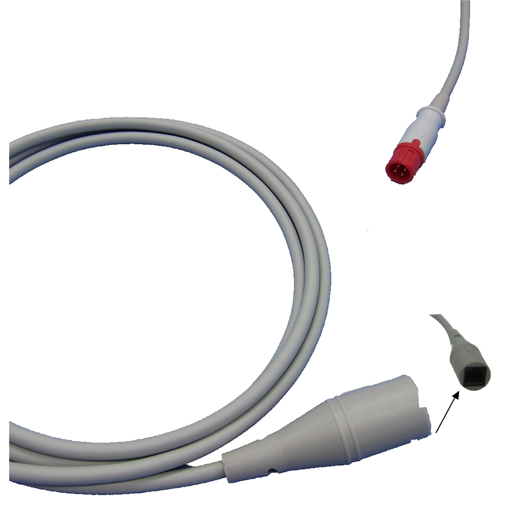 Hot sales IBP Cable With Utah BD ABBOTT Edward Medex Connector For Biolight A-Series IBP Adapter