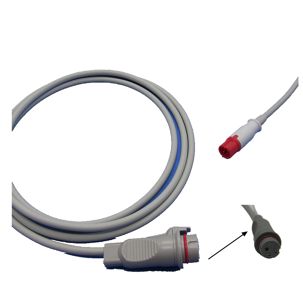 Hot sales IBP Cable With Utah BD ABBOTT Edward Medex Connector For Biolight A-Series IBP Adapter