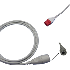 Spacelabs IBP Cable With Utah BD ABBOTT Edward Medex Connector For Pressure Transducer IBP Adapter