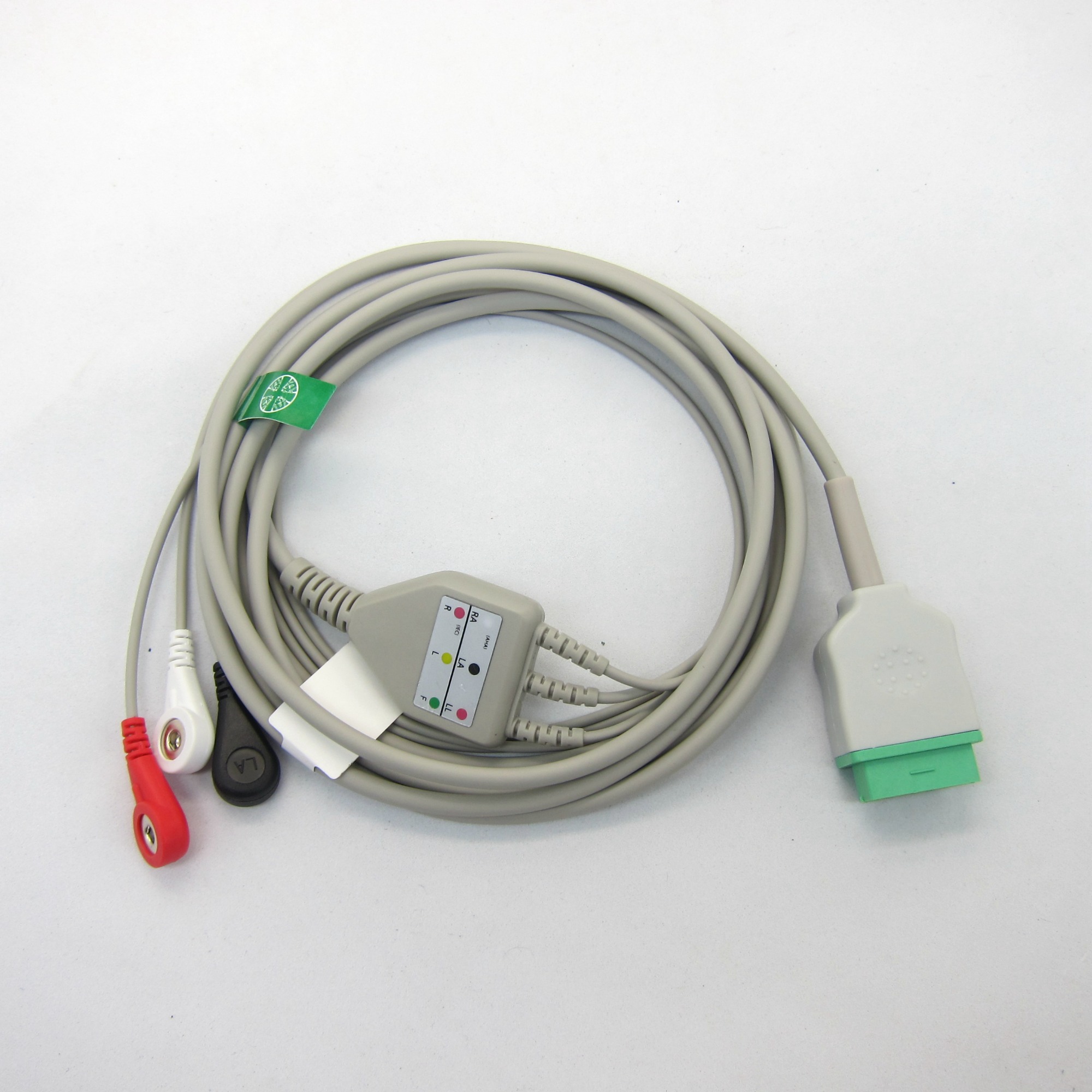 GE DASH SOLAR PRO One-piece 3 or 5 Leads Snap Or Clip ECG cable and leadwires for ECG machine