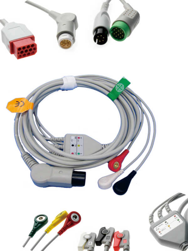 Wholesale the new medical MINDRAY MEC 1000/2000, PM 7000/8000/9000 for ECG cable and leadwires