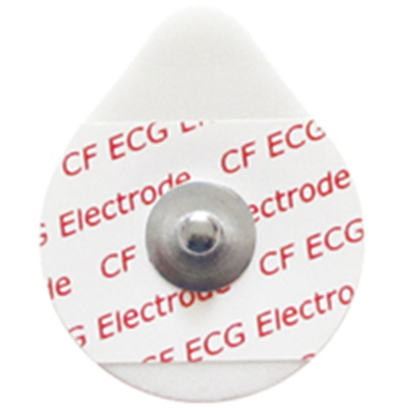 Diameter 30*36mm Medical disposable ecg electrodes foma/ non woven button neonatal ecg electrode