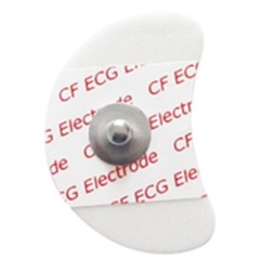 Diameter 30*36mm Medical disposable ecg electrodes foma/ non woven button neonatal ecg electrode