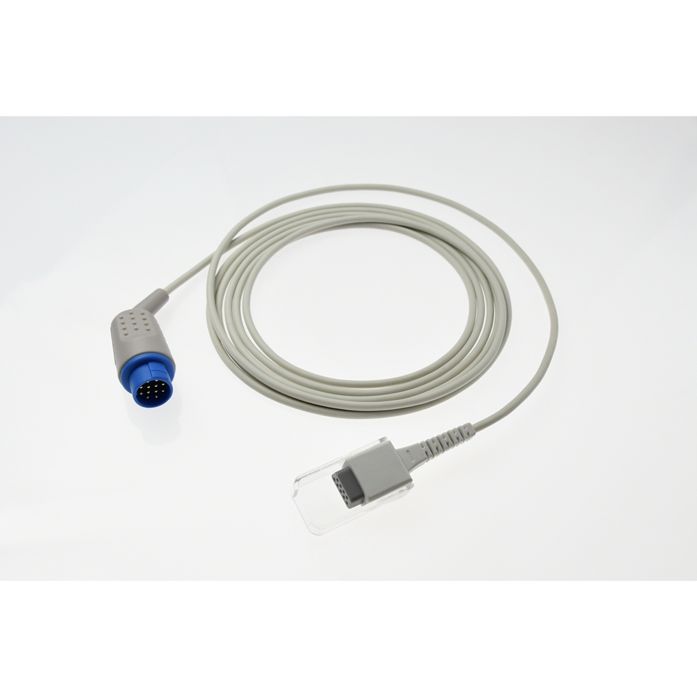 Bruker 12 Pin Medical SpO2 Extension Cable Adapter Cable For Patient Spo2 Sensor Cable for Oxygen Saustaion Sensor